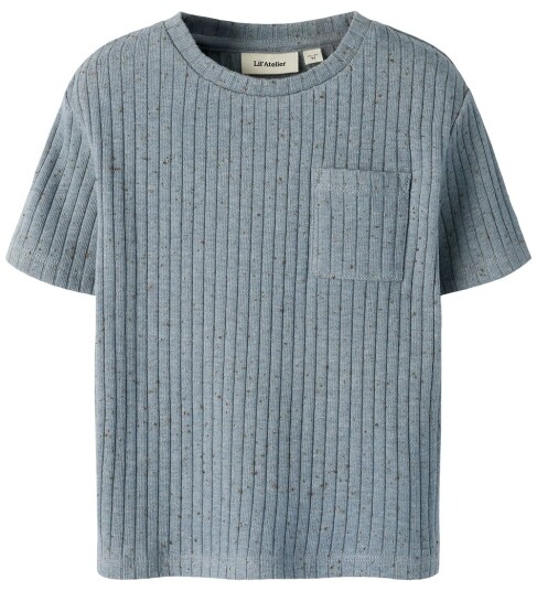 Lil"Atelier Nmmomilo Ss Loose Top Lil Blue 110 Lil"Atelier Nmmomilo Ss Loose Top Lil Blue 110