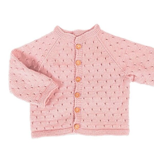 Bluum Strik Strikkejakke Madicken - garnpakke i Bluum Soft Merino Ull