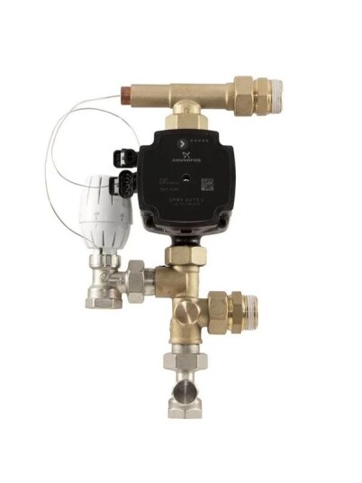 Pettinaroli 7021 Complete Mixing Kit Circulating Pump Thermostatic Valve