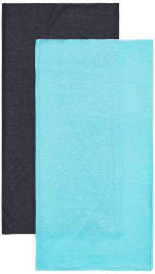 Nordbjørn Bjørli Hals 2-Pack Black/Aqua Sea