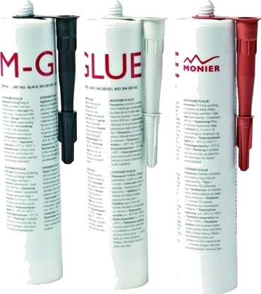 Monier M Glue Fugemasse Sort 290ml Monier M Glue Fugemasse Sort 290ml
