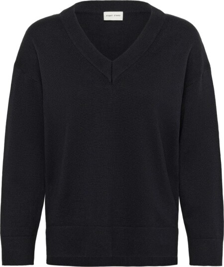 Part Two Dame Strikkevarer Blå 2XL,