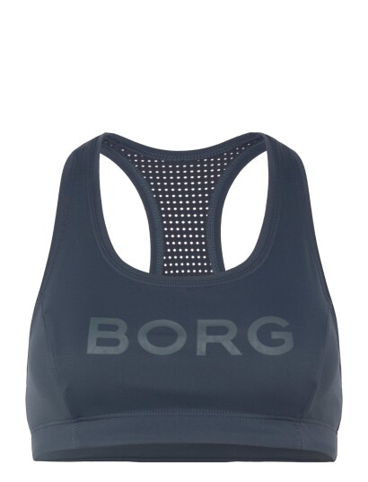 Björn Borg Borg Mid Support Sports Bra   White   S