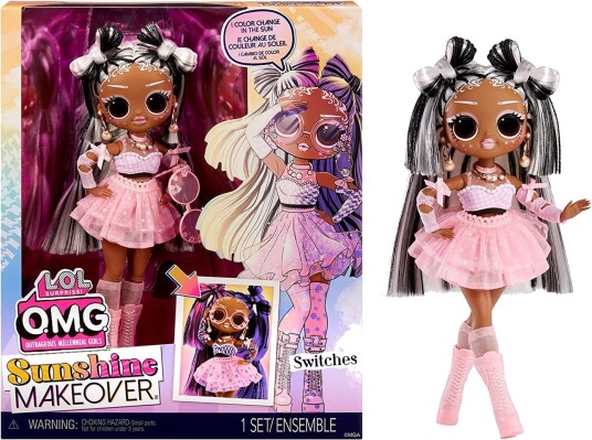 L.O.L. Surprise! O.M.G. Sunshine Makeover Dukke Switches 4+ år