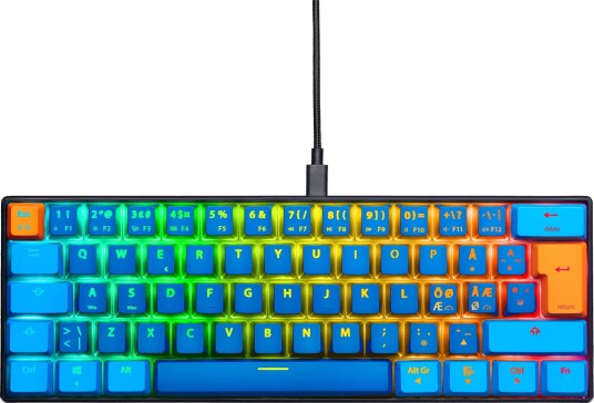 NOS C-450 RGB gamingtastatur (jazz) NOS C-450 RGB gamingtastatur (jazz)
