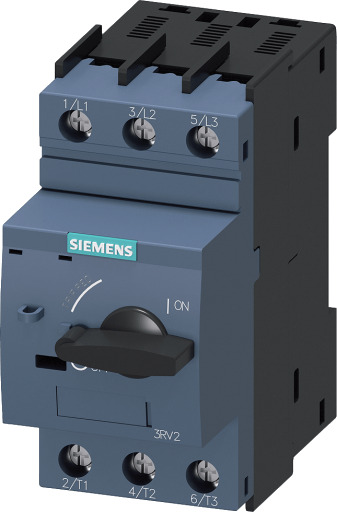 Siemens Motorvern Manuell Betjening Størrelse 00 Skrue 1a, 3RV2311-0JC10