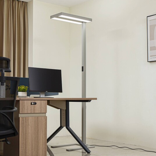Arcchio LED-gulvlampe Logan Ultra HCL CCT sensor dimbar