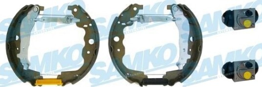 SAMKO KEG702 Bremsesko sett