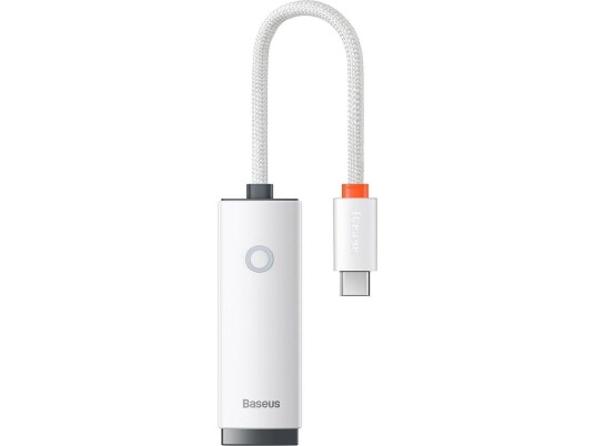 Baseus Lite Series USB-C to RJ45 network adapter 100Mbps (white)