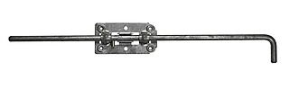 Pn Beslag skatebolt 635 mm for port varmforzinket