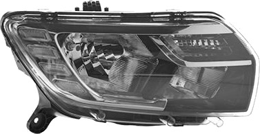 VAN WEZEL 1520962V Frontlykter