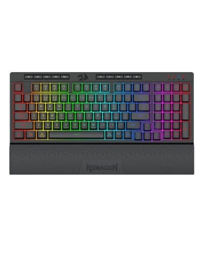 REDRAGON K515 RGB SHIVA 98 keyboard Gamingtastatur Engelsk USA Svart
