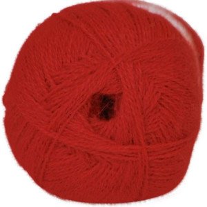 Hjertegarn Alpaca 400 Garn Farge 2060 Rød Hjertegarn Alpaca 400 Garn Farge 2060 Rød