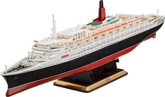 Revell Queen Elizabeth Modellskip Byggesett 1:1200