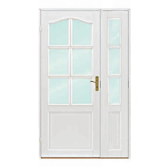 Sidefelt Scanflex Camilla Hvit Klarglass 28890424