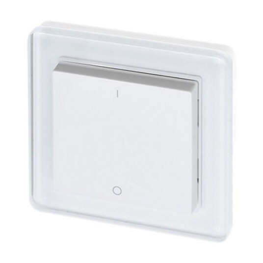 LIMENTE LUXUS-SWITCH 1-PART VEGGBRYTER HVIT 640541