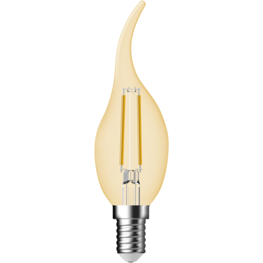 Nordlux DEKORPÆRE E14 C35 KLASS. KERTE-TIP 4,8W DEMPET GULL