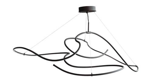 101 Copenhagen Ghost Chandelier Stor Burnt Sort