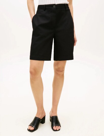 Tommy Hilfiger Co Gmd Blend Chino Short Black 38