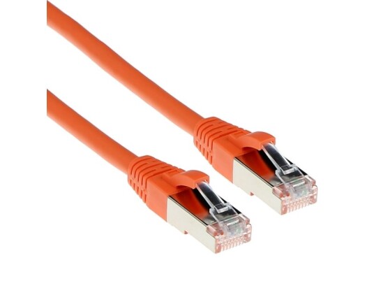 Act Orange 7 Meter Lszh Sftp Cat6a Patch Cable Snagless With Rj45 Connectors Cat6a S/Ftp Lszh Sng Or 7.00M (Fb7107)