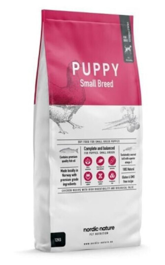 Nordic Nature Tørrfôr for Valp Small Breed 3 kg