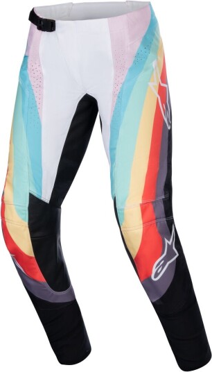 Alpinestars Stella Techstar Damer Motocross Bukser 30 Svart Rosa Gul