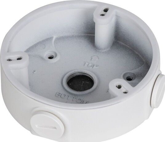 Dahua Koblingsboks For Kamera PFA136 Ø110x34mm Aluminium IP66 -40°C Til 60°C Hvit