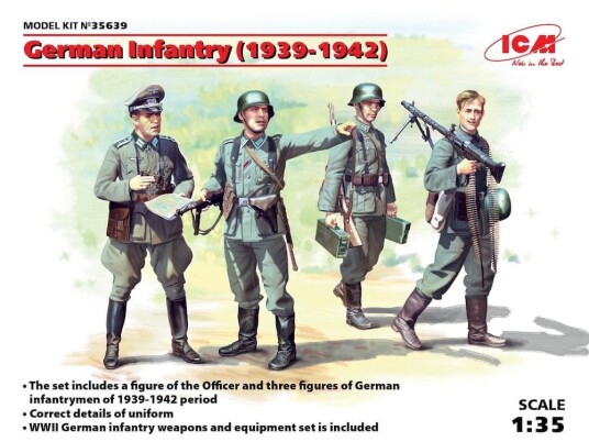ICM 1/35 German Infantry (1939-1942) ICM 1/35 German Infantry (1939-1942)