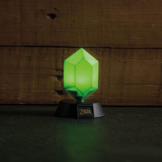 Zelda Lampe Green Rupee