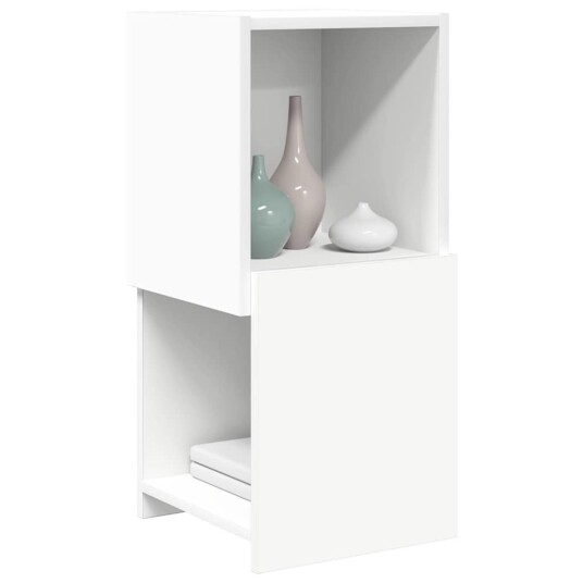  Hjørneskap Hvit 30,5x30x65cm Konstruert tre
