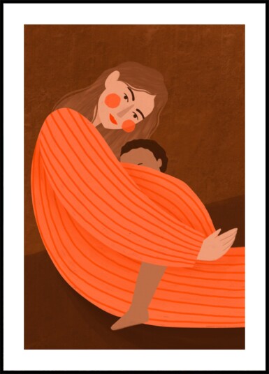 Loving Mother Child Plakat / 21x30