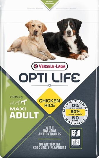 Versele Laga Opti Life Tørrfôr Adult Opti Life Hundefôr Maxi 2 X 12.5 kg