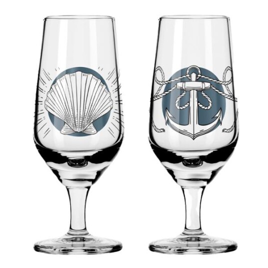 Ritzenhoff - Brauchzeit snapseglass 2 stk NO: 1&2