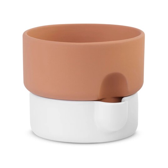 Northern Oasis selvvannende krukke medium Ø20.5 cm Terracotta-Hvit