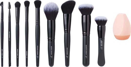 e.l.f. Cosmetics Makeup Brushes Ten Out Of Ten Brush Set