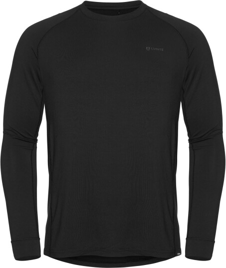 Urberg Men's Solid Tree Base Layer Top Black Beauty L