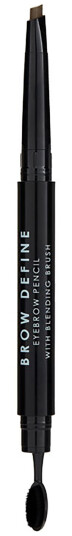 Mua Makeup Academy Brow Define Eyebrow Pencil with Blending Brush Mid Mua Makeup Academy Brow Define Eyebrow Pencil with Blending Brush Mid