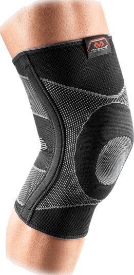 Knestøtte McDavid med 4-veis elastisitet og gel