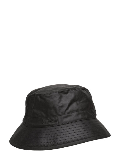 Barbour Barbour Wax Bucket Hat - Black - S