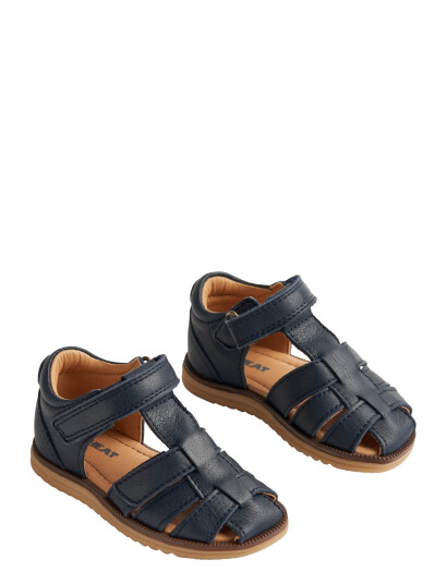 Wheat Sandal Closed Toe Sky - Navy - 19-12.0CM Wheat Sandal Closed Toe Sky - Navy - 19-12.0CM
