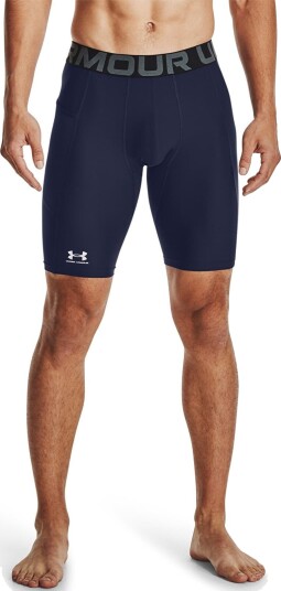 Under Armour Ua Hg Armour Lng Shorts - Navy - S