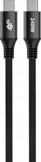 Usb C Til Usb C-Kabel 1 M 240 W Svart Usb C Til Usb C-Kabel 1 M 240 W Svart