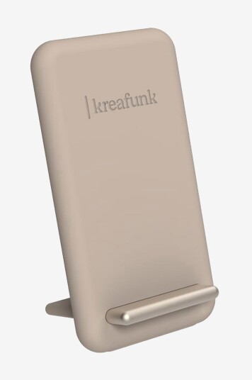 Kreafunk Trådløst Ladestativ reCHARGE Beige