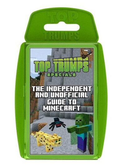 Winning Moves The Independent & Unofficial Guide to Minecraft Top Trumps Card Game English