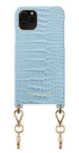 Ideal Of Sweden Atelier Necklace Case Sky Blue Croco (IDANLC21-I1958-314)