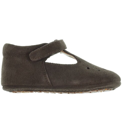 Bisgaard Tøfler Bloom Dark Brown 25