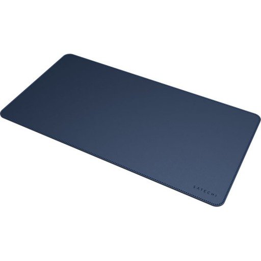 SATECHI Eco-Leather Skrivebordsmatte blå Eco-Leather glatt og jevn overflate vanntett SATECHI Eco-Leather Skrivebordsmatte blå Eco-Leather glatt og jevn overflate vanntett