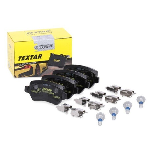 Bremseklosser sett TEXTAR 2341702 Bremseklosser sett TEXTAR 2341702
