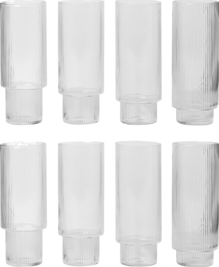 Ripple Longdrinkglass 30 cl 8 pk