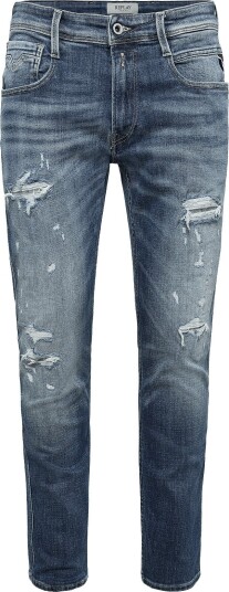 Replay Anbass Trousers Slim Aged,Sustainable Blue 32 x 32